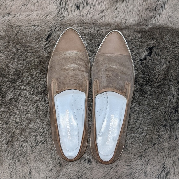 Donald J. Pliner Beliz Modern Slip-On Platino Women's 6 - Picture 6 of 13